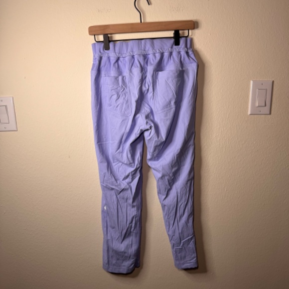 Lululemon Dance Studio Mid Rise Pants Women's Size 10 Blue Periwinkle Athleisure - Picture 3 of 5